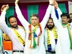 Congress candidate Manish Tewari is leading from Chandigarh