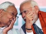 Prime Minister Narendra Modi and Bihar chief minister Nitish Kumar. (ANI) Prime Minister Narendra Modi and Bihar chief minister Nitish Kumar. (ANI)
