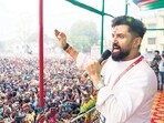 Ram Vilas Paswan’s brother Pasupati Paras is the Hajipur MP, but the seat has now been given to LJP (RV) chief Chirag Paswan. (HT Photo) Ram Vilas Paswan’s brother Pasupati Paras is the Hajipur MP, but the seat has now been given to LJP (RV) chief Chirag Paswan. (HT Photo)