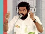 Tamil Nadu Bharatiya Janata Party (BJP) president K. Annamalai.
Tamil Nadu Bharatiya Janata Party (BJP) president K. Annamalai.