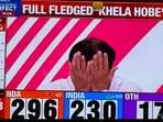 Pradeep Gupta cried on air. 
