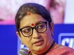 Union minister Smriti Irani. Union minister Smriti Irani.