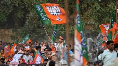 To garner maximum seats and increase the vote share during the 2026 election, the BJP is undertaking organisational adjustments in Kerala and Tamil Nadu (Photo by Sanchit Khanna/ Hindustan Times)) To garner maximum seats and increase the vote share during the 2026 election, the BJP is undertaking organisational adjustments in Kerala and Tamil Nadu (Photo by Sanchit Khanna/ Hindustan Times))