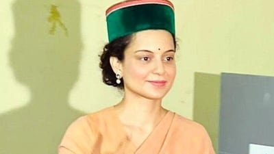 BJP’s Mandi Lok Sabha candidate Kangana Ranaut (HT File) BJP’s Mandi Lok Sabha candidate Kangana Ranaut (HT File)