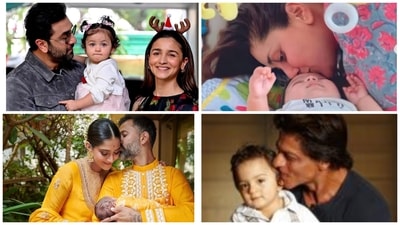 Raha Kapoor made her public debut on Christmas, while AbRam Khan’s first pic was released on Eid. Raha Kapoor made her public debut on Christmas, while AbRam Khan’s first pic was released on Eid.