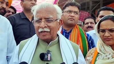 BJP's Manohar Lal Khattar (ANI File) BJP's Manohar Lal Khattar (ANI File)