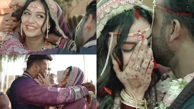 Divya Agarwal and Apurva Padgaonkar's wedding video Divya Agarwal and Apurva Padgaonkar's wedding video