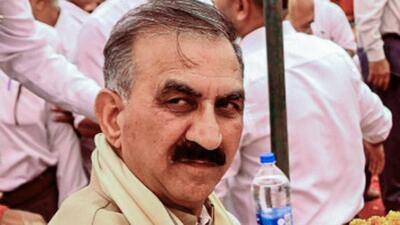 Himachal Pradesh chief minister Sukhwinder Singh Sukhu saves government. (ANI)