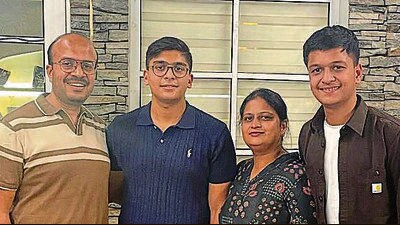 His father, Ashish Aggarwal is a businessman and mother, Mehak Aggarwal a homemaker. (HT Photo) His father, Ashish Aggarwal is a businessman and mother, Mehak Aggarwal a homemaker. (HT Photo)