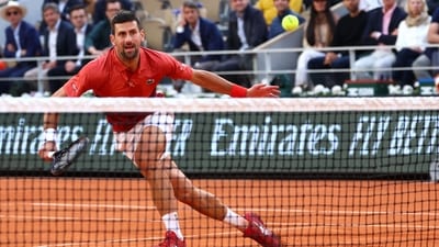 Novak Djokovic ruled out of the French Open 2024. (AFP)