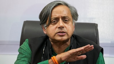 Mumbai: Congress leader Shashi Tharoor during a press conference, in Mumbai, Sunday, May 12, 2024. (PTI Photo/Kunal Patil)(PTI05_12_2024_000223B) (PTI) Mumbai: Congress leader Shashi Tharoor during a press conference, in Mumbai, Sunday, May 12, 2024. (PTI Photo/Kunal Patil)(PTI05_12_2024_000223B) (PTI)