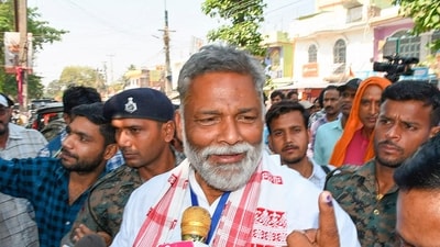Purnea Lok Sabha seat: Independent candidate Pappu Yadav. (PTI) Purnea Lok Sabha seat: Independent candidate Pappu Yadav. (PTI)