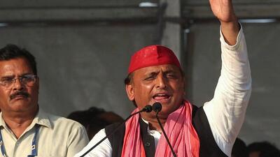 SP chief Akhilesh Yadav. (AFP) SP chief Akhilesh Yadav. (AFP)
