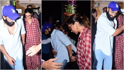 Parents-to-be Deepika Padukone and Ranveer Singh enjoy a dinner date in Mumbai. (HT Photo/Varinder Chawla) Parents-to-be Deepika Padukone and Ranveer Singh enjoy a dinner date in Mumbai. (HT Photo/Varinder Chawla)