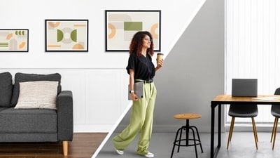 Indoor walking: Depending on your weight, walking 10,000 steps a day, burns between 250 and 600 calories. (Freepik) Indoor walking: Depending on your weight, walking 10,000 steps a day, burns between 250 and 600 calories. (Freepik)