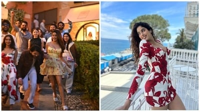 Inside photos from Anant Ambani and Radhika Merchant's second pre-wedding bash in Europe were shared by actor Janhvi Kapoor in a new Instagram post. Check out the photos. (All Photos: Instagram/ Janhvi Kapoor) Inside photos from Anant Ambani and Radhika Merchant's second pre-wedding bash in Europe were shared by actor Janhvi Kapoor in a new Instagram post. Check out the photos. (All Photos: Instagram/ Janhvi Kapoor)