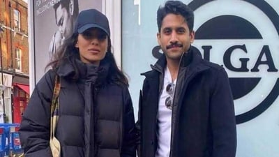 Naga Chaitanya, Sobhita Dhulipala were recently spotted at a wone tasting session in Europe. Naga Chaitanya, Sobhita Dhulipala were recently spotted at a wone tasting session in Europe.