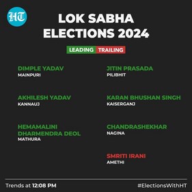 Lok Sabha election results in Amethi proved to be a huge upset for Smriti Irani. Lok Sabha election results in Amethi proved to be a huge upset for Smriti Irani.