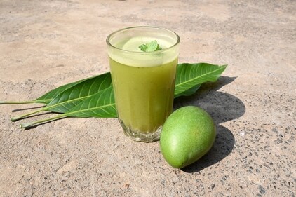 Tangy Aam jhora is a another refreshing drink to sip on (Shutterstock) Tangy Aam jhora is a another refreshing drink to sip on (Shutterstock)
