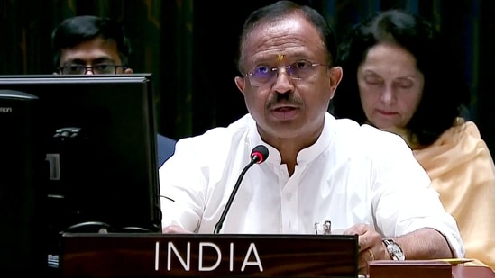 V Muraleedharan (ANI Photo) (ANI)