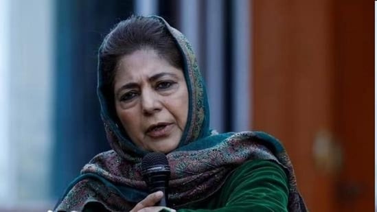 Mehbooba Mufti (HT File)