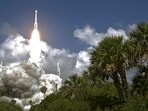 Boeing's Starliner capsule, atop an Atlas V rocket, lifts off from launch pad at Space Launch Complex 41 Wednesday, June 5, 2024, in Cape Canaveral, Fla. NASA astronauts Butch Wilmore and Suni Williams are headed to the International Space Station. (AP Photo/Chris O'Meara) Boeing's Starliner capsule, atop an Atlas V rocket, lifts off from launch pad at Space Launch Complex 41 Wednesday, June 5, 2024, in Cape Canaveral, Fla. NASA astronauts Butch Wilmore and Suni Williams are headed to the International Space Station. (AP Photo/Chris O'Meara)