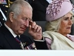 After one soldier delivered his experience, the Royals and throng rose to their feet, and the Queen had a poignant reaction, as she moved listening to the emotional speech. After one soldier delivered his experience, the Royals and throng rose to their feet, and the Queen had a poignant reaction, as she moved listening to the emotional speech.