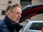FILE PHOTO: Actor Alec Baldwin departs his home, as he will be charged with involuntary manslaughter for the fatal shooting of cinematographer Halyna Hutchins on the set of the movie "Rust,”  in New York, U.S., January 31, 2023. REUTERS/David 'Dee' Delgado//File Photo