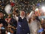 Stock market crash: Prime Minister Narendra Modi greets party workers upon his arrival for a meeting at the party headquarters in New Delhi. Stock market crash: Prime Minister Narendra Modi greets party workers upon his arrival for a meeting at the party headquarters in New Delhi.