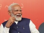 Stock market: Prime Minister Narendra Modi during an interaction with supporters at the party headquarters in New Delhi. Stock market: Prime Minister Narendra Modi during an interaction with supporters at the party headquarters in New Delhi.