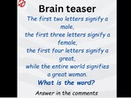 Will you be able to solve this brain teaser? 