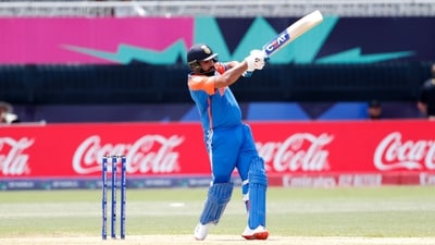 Rohit then found a steady partner in Rishabh Pant and the pair went about extinguishing any faint chances that Ireland may have seen due to the early wicket. Rohit scored 52 off 37 balls but had to then retire hurt due to a hit that he took to his shoulder while batting. (ANI) Rohit then found a steady partner in Rishabh Pant and the pair went about extinguishing any faint chances that Ireland may have seen due to the early wicket. Rohit scored 52 off 37 balls but had to then retire hurt due to a hit that he took to his shoulder while batting. (ANI)
