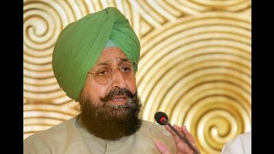As a resurgent Congress bounced back in Punjab by winning seven of the 13 seats in the Lok Sabha elections, Partap Singh Bajwa, the leader of opposition in the Punjab assembly, who led his party’s campaign in the state, asked chief minister Bhagwant Mann to resign on moral grounds after AAP’s poor show in the polls. (PTI File)