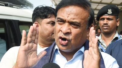 Assam chief minister Himanta Biswa Sharma. (ANI Photo) Assam chief minister Himanta Biswa Sharma. (ANI Photo)