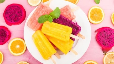 Swap the usual cold drinks and mocktails and cool down with a fruit popsicle, this season (Shutterstock) Swap the usual cold drinks and mocktails and cool down with a fruit popsicle, this season (Shutterstock)