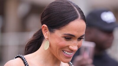 ‘Demanding’ Meghan Markle having ‘lot of trouble’ finding chef for new lifestyle brand, royal expert says (AP Photo/Sunday Alamba) (AP) ‘Demanding’ Meghan Markle having ‘lot of trouble’ finding chef for new lifestyle brand, royal expert says (AP Photo/Sunday Alamba) (AP)
