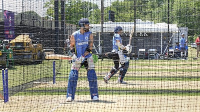 Will Rohit Sharma open with Virat Kohli or is there a surprise in store? (PTI) Will Rohit Sharma open with Virat Kohli or is there a surprise in store? (PTI)