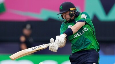 Gareth Delany was the highest run scorer with 26 runs in 14 balls. His innings pretty much ensured that Ireland don't break any unwanted records for lowest scores in the history of the tournament. (AP) Gareth Delany was the highest run scorer with 26 runs in 14 balls. His innings pretty much ensured that Ireland don't break any unwanted records for lowest scores in the history of the tournament. (AP)
