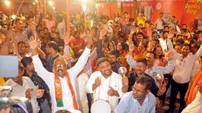 The BJP brought an end to Odisha chief minister Naveen Patnaik’s 24-year-old rule by defeating the BJD in the just-concluded assembly polls. (ANI Photo) The BJP brought an end to Odisha chief minister Naveen Patnaik’s 24-year-old rule by defeating the BJD in the just-concluded assembly polls. (ANI Photo)