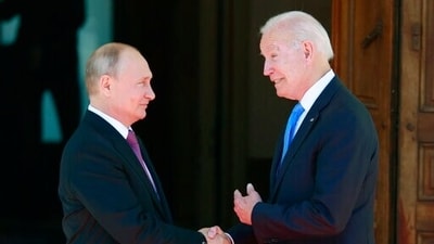Russian President Vladimir Putin's press secretary Peskov's remarks come after former American intelligence officer Scott Ritter's claimed that he was prevented from visit St. Petersburg. (AP) Russian President Vladimir Putin's press secretary Peskov's remarks come after former American intelligence officer Scott Ritter's claimed that he was prevented from visit St. Petersburg. (AP)