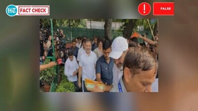 Rahul Gandhi (Screengrab from X post by @DineshRedBull)