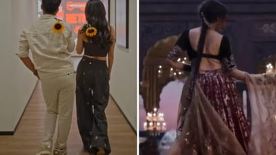 Netflix India shared the video of Sparsh Srivastava and Pratibha Ranta doing the 'gajagamini' walk. Netflix India shared the video of Sparsh Srivastava and Pratibha Ranta doing the 'gajagamini' walk.