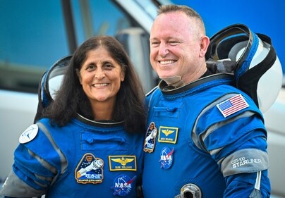 NASA astronauts Butch Wilmore (R) and Suni Williams (AFP) NASA astronauts Butch Wilmore (R) and Suni Williams (AFP)