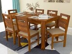 Choose from best 6 seater dining table.