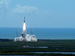 Boeing's Starliner capsule, atop an Atlas V rocket, lifts off from launch pad at Space Launch Complex 41 Wednesday, June 5, 2024, in Cape Canaveral, Fla. NASA astronauts Butch Wilmore and Suni Williams are headed to the International Space Station. (AP/PTI)(AP06_06_2024_000115B) Boeing's Starliner capsule, atop an Atlas V rocket, lifts off from launch pad at Space Launch Complex 41 Wednesday, June 5, 2024, in Cape Canaveral, Fla. NASA astronauts Butch Wilmore and Suni Williams are headed to the International Space Station. (AP/PTI)(AP06_06_2024_000115B)