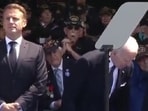 In the video which is now doing rounds on X, formerly Twitter, Biden can be seen standing between French President Emmanuel Macron, his wife Brigitte Macron and Jill Biden. In the video which is now doing rounds on X, formerly Twitter, Biden can be seen standing between French President Emmanuel Macron, his wife Brigitte Macron and Jill Biden.