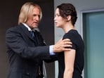 Haymitch and Katniss in the Hunger Games trilogy. Haymitch and Katniss in the Hunger Games trilogy.