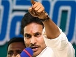 Some miscreants pelted stone on chief minister YS Jagan Mohan Reddy during a poll rally on Saturday. (ANI)