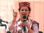 Actor-turned-politician Kangana Ranaut won from Mandi in Himachal Pradesh. Actor-turned-politician Kangana Ranaut won from Mandi in Himachal Pradesh.