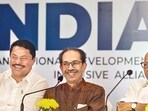 Mumbai: NCP supremo Sharad Pawar, Shiv Sena (UBT) chief Uddhav Thackeray and Maharashtra Congress President Nana Patole at a press conference, in Mumbai, Wednesday, Aug. 30, 2023. (PTI Photo/Kunal Patil) (PTI08_30_2023_000163B) (PTI) Mumbai: NCP supremo Sharad Pawar, Shiv Sena (UBT) chief Uddhav Thackeray and Maharashtra Congress President Nana Patole at a press conference, in Mumbai, Wednesday, Aug. 30, 2023. (PTI Photo/Kunal Patil) (PTI08_30_2023_000163B) (PTI)